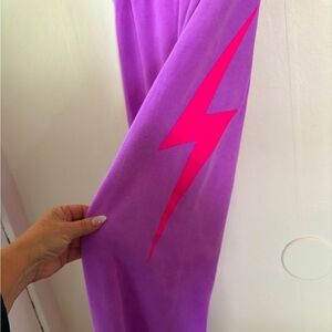 Aviator Nation Lightning Bolt Iconic Sweatpants